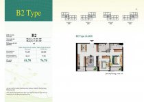 Thiết kế căn hộ loại B2 ( A2.03, D2.02)