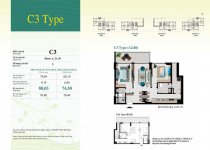 Thiết kế căn hộ loại C3 ( A2.08, D2.05)