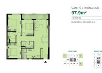 Thiết kế căn hộ 97.9 m2