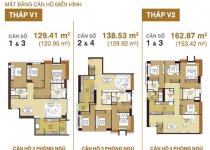 Thiết kế căn hộ 129.41 m2