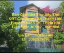 Bán Căn Biệt Thự Xây Thô KĐT Cầu Bươu Xã Thanh Liệt, Huyện Thanh Trì, TP Hà Nội