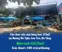 Cho thuê nhà mặt bằng hơn 312m2 chính chủ tại Đường Hồ Nghi, Sơn Trà, Đà Nẵng