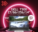 Mua Ngay Laptop Dell Latitude 7300 i7 - Đẳng Cấp Doanh Nhân Chỉ Với 7.500.000đ