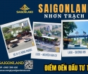 Saigonland Cần bán nền Nhà Phố Khu Dân Cư Phước An Long Thọ Nhơn Trạch - Gần đường Nguyễn Văn Cừ