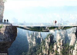Trung Quốc dự kiến xây cầu 'tàng hình' độc đáo nhất thế giới