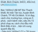 Bán 1600m2 đất MT Bùi Thanh Khiết, Bình Chánh, SHCC, 45tr/m2. LH:0969355941