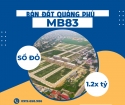 Bán lô đất hướng Đông Bắc mb83 Quảng Phú, giá siêu nét.