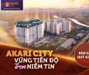 Nhận booking khu đô thị Akari City - Nam Long - ưu đãi quà tặng đến 400tr - ưu đãi vay LS chỉ 1%
