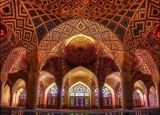 Thiết kế tuyệt mỹ của nhà thờ Hồi giáo màu hồng