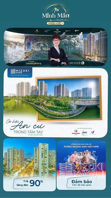 Mua bán căn hộ Mizuki Nam Long, Nguyễn Văn Linh Phạm Hùng Bình Chánh, gần Quận 7. - Ảnh 1