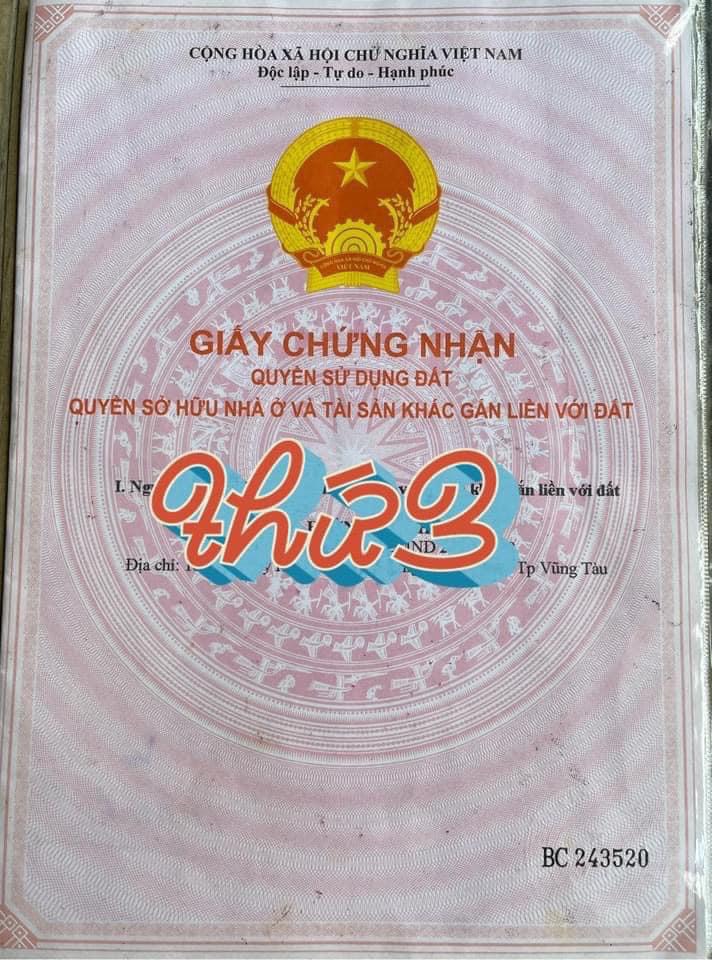 BÁN LÔ ĐẤT ĐỊA CHỈ 11/13 PHAN ĐĂNG LƯU - PHƯỜNG 3 - THÀNH PHỐ VŨNG TÀU - Ảnh chính