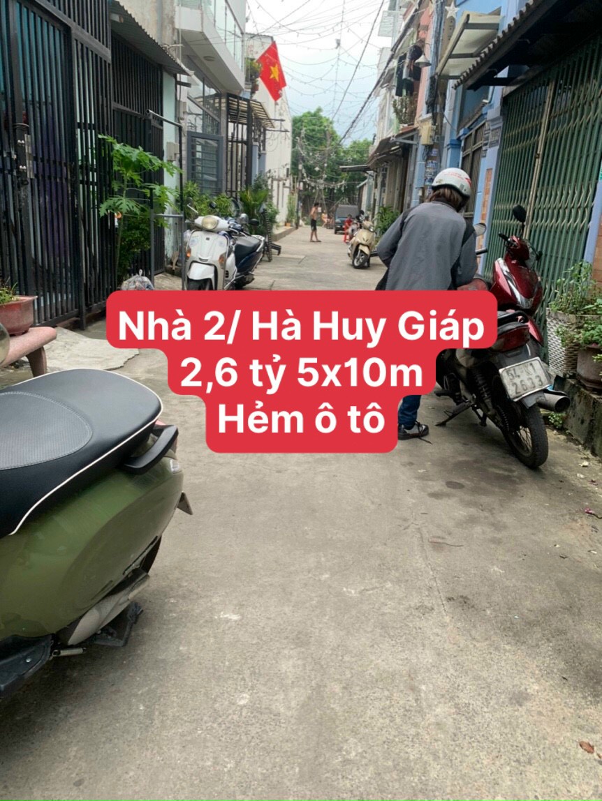 Bán gấp nhà 2/ Hà Huy Giáp, KP3, P.Thạnh Xuân, Q12, 50m2  chỉ 2.6 tỷ. Lh:0976391464 - Ảnh chính