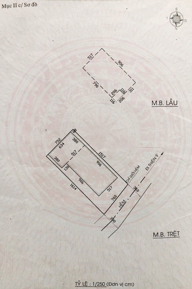 Nhà cũ ở Thiện Ý, Phường 4, Đà Lạt. 117 m2 (7,6 x 15m) chỉ 5,5 tỷ, sổ riêng xd, hẻm ô tô - Ảnh 2