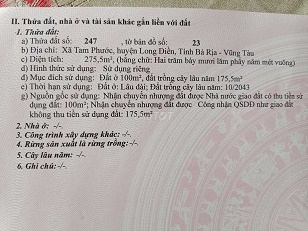 Nhà bán tương lai có hai mặt tiền Xã Tam Phước, Huyện Long Điền, Bà Rịa - Vũng Tàu - Ảnh 1