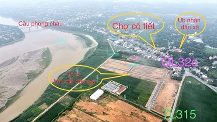 Chính chủ em bán Lk05 ô số 6, 7, 8 đất đấu giá khu Súng, xã Vạn Xuân, huyện Tam Nông, tỉnh Phú Thọ. - Ảnh chính