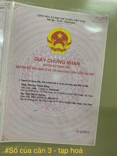 Do sức khoẻ ba mẹ già yếu nên cần sang quán tạp hoá và nhà đất (có thể sang thêm luôn 2 căn liền kề - Ảnh 4