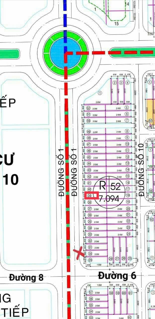 Bán 120m2 đất MT Trục Chính Đường Số 1 KDC135 TT Bến Lức SHR 4.2tỷ. Lh:0938764749. - Ảnh 3