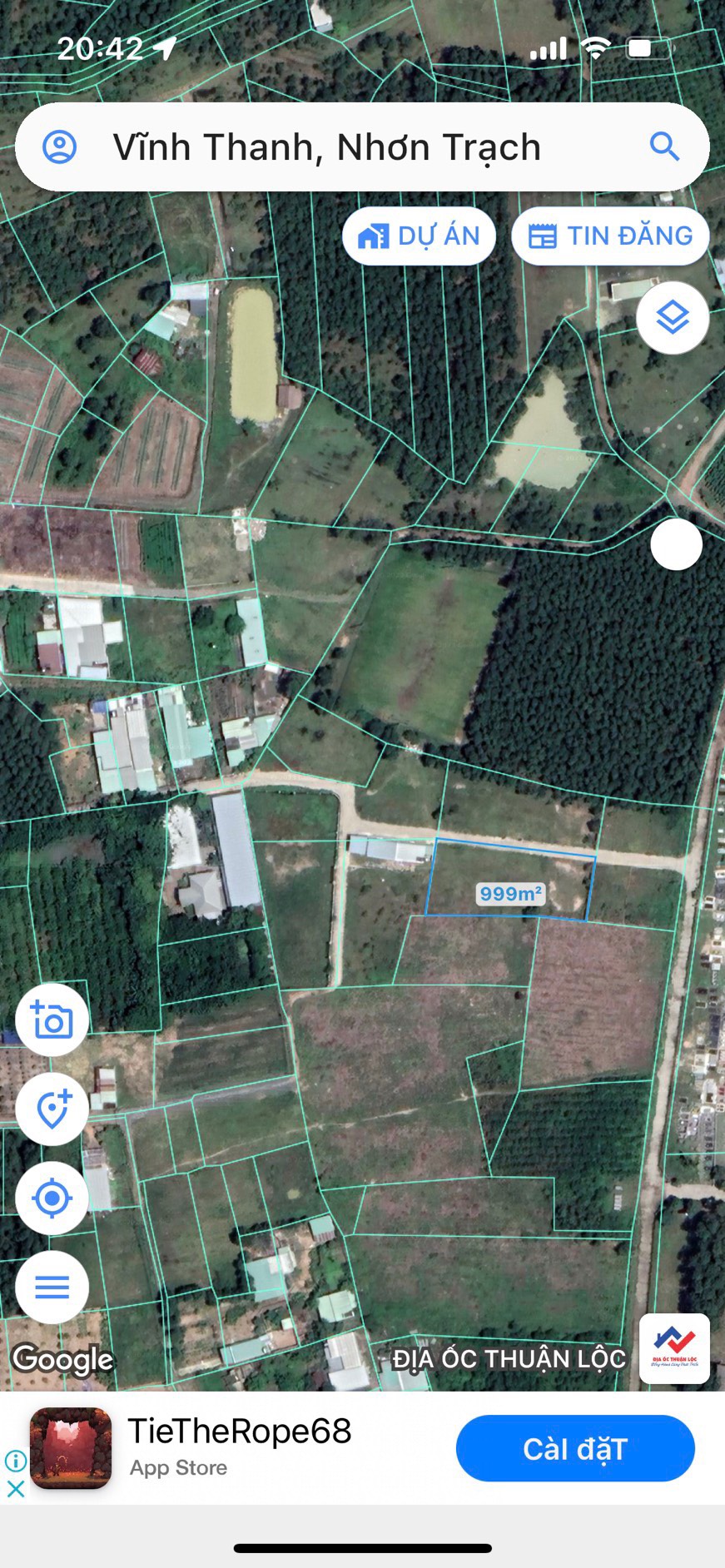 Bán lô đất 1002m2 Xã Vĩnh Thanh, Huyện Nhơn, Trạch Tỉnh Đồng Nai - Ảnh 2