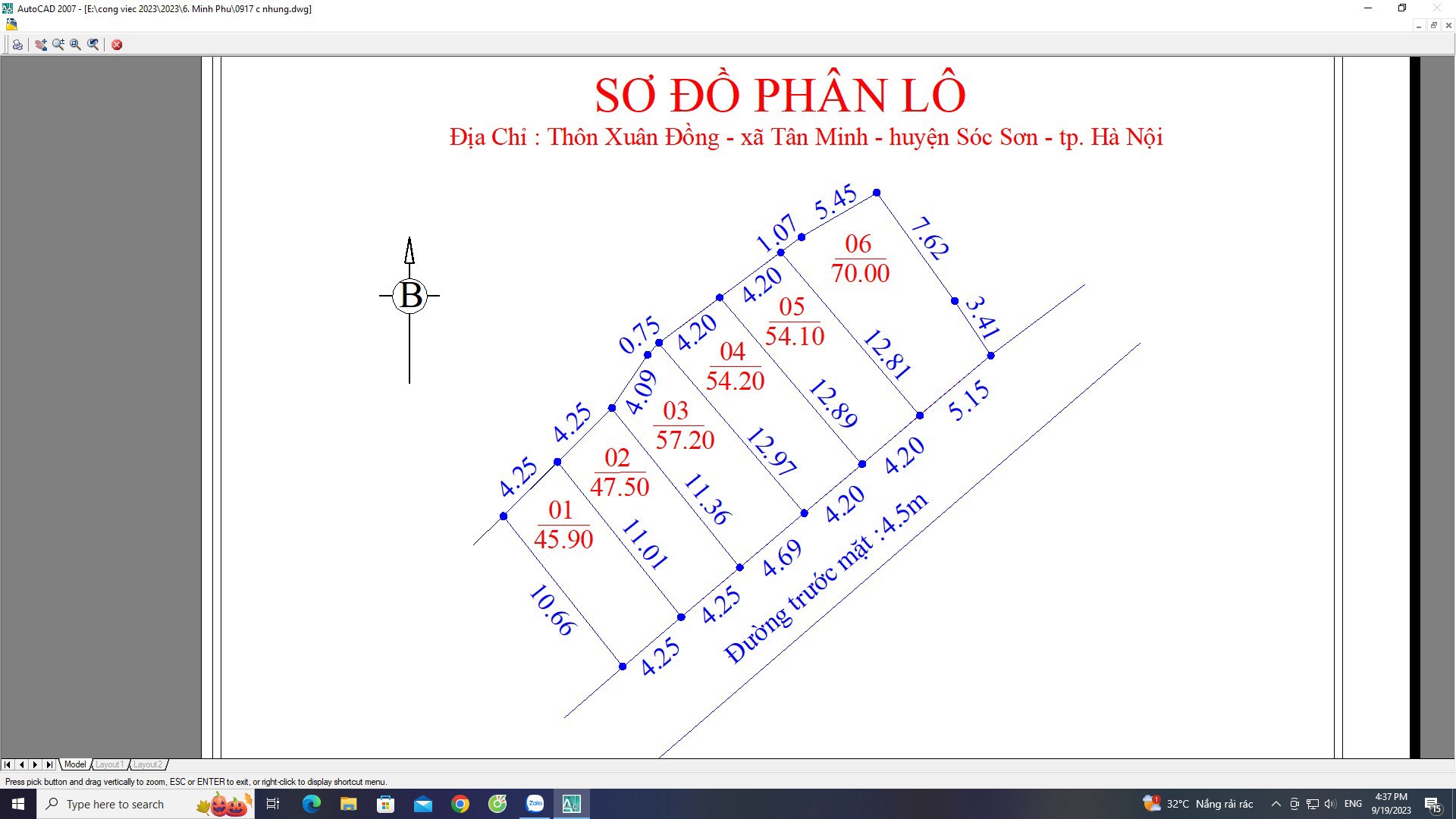 MỞ BÁN 06 LÔ ĐẤT CHÍNH CHỦ TẠI XUÂN ĐỒNG - TÂN MINH - SÓC SƠN. - Ảnh 4