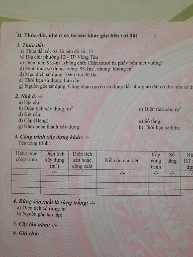 CẦN BÁN GẤP CĂN NHÀ CẤP 4 TẠI PHƯỜNG 12 - TP. VŨNG TÀU - Ảnh 4