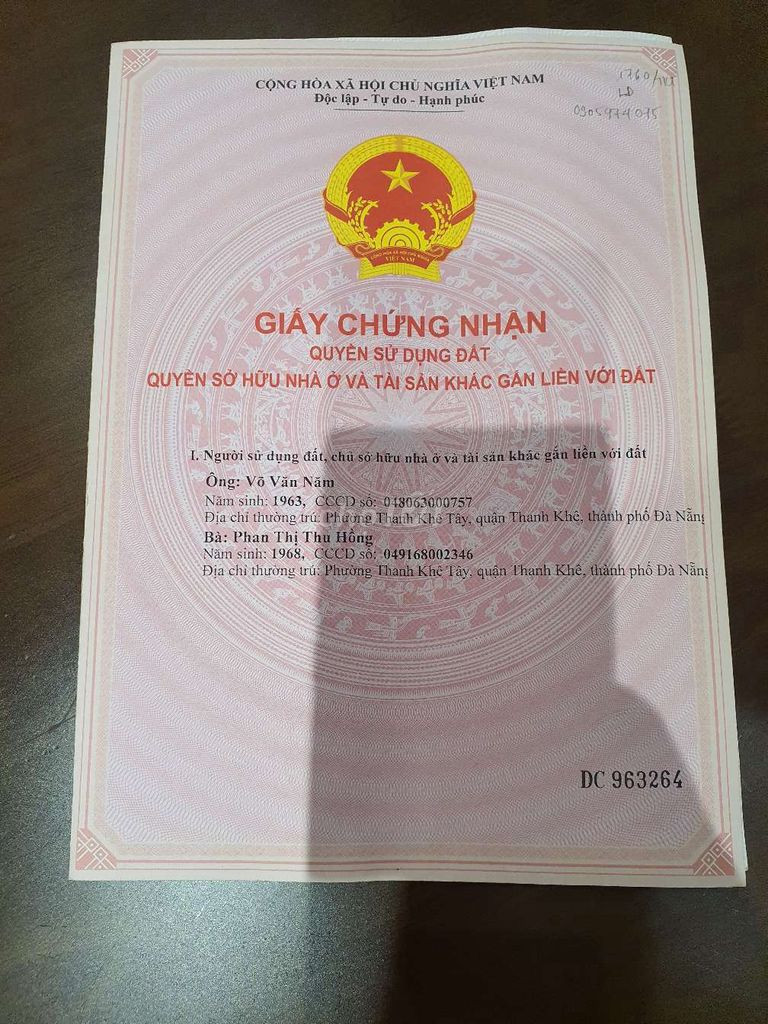 Bán Nhà Đường Dũng Sĩ Thanh Khê, Phường Thanh Khê Tây, Quận Thanh Khê, Đà Nẵng - Ảnh chính