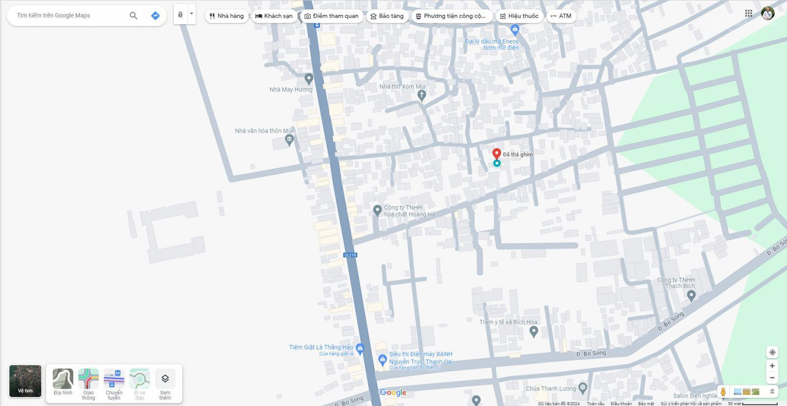 Chính chủ cần Bán mảnh đất 38m2 thôn Thạch Bích, Bích Hoà, huyện Thanh Oai, ô tô đỗ gần, - Ảnh 1