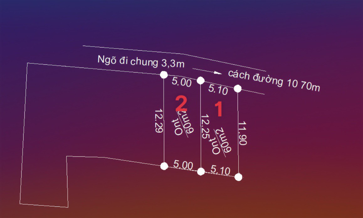 CẦN BÁN  2 LÔ GIÁ RẺ  NHẤT BẮC SƠN HUYỆN AN DƯƠNG -HẢI PHÒNG - Ảnh 2