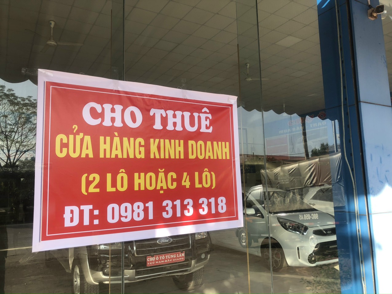 CHÍNH CHỦ CHO THUÊ CỬA HÀNG 52M MẶT TIỀN TẠI LỤC NAM - BẮC GIANG - Ảnh chính