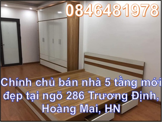 ⭐Chính chủ bán nhà 5 tầng mới đẹp tại ngõ 826 Trương Định, Hoàng Mai, HN; 3,95 tỷ; 0846481978 - Ảnh 2
