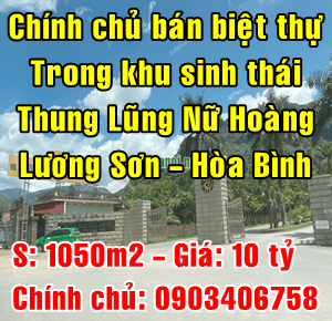 Cần bán biệt thự cạnh sân golf Phượng Hoàng, Huyện Lương Sơn, Tỉnh Hòa Bình - Ảnh 7