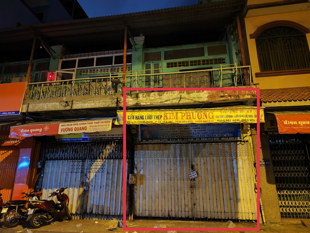 Cho thuê nhà mặt tiền đường Phùng Hưng, P14, Q5 - Ảnh chính