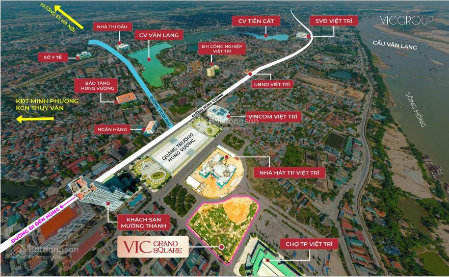 Mở bán toà tháp đôi VIC Grand Square Phú Thọ biểu tượng mới của trung tâm Thành Phố Việt Trì - Ảnh 2