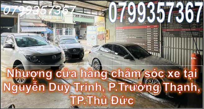 💥Nhượng cửa hàng chăm sóc xe tại Nguyễn Duy Trinh, P.Trường Thạnh, TP.Thủ Đức; 0799357367 - Ảnh 2