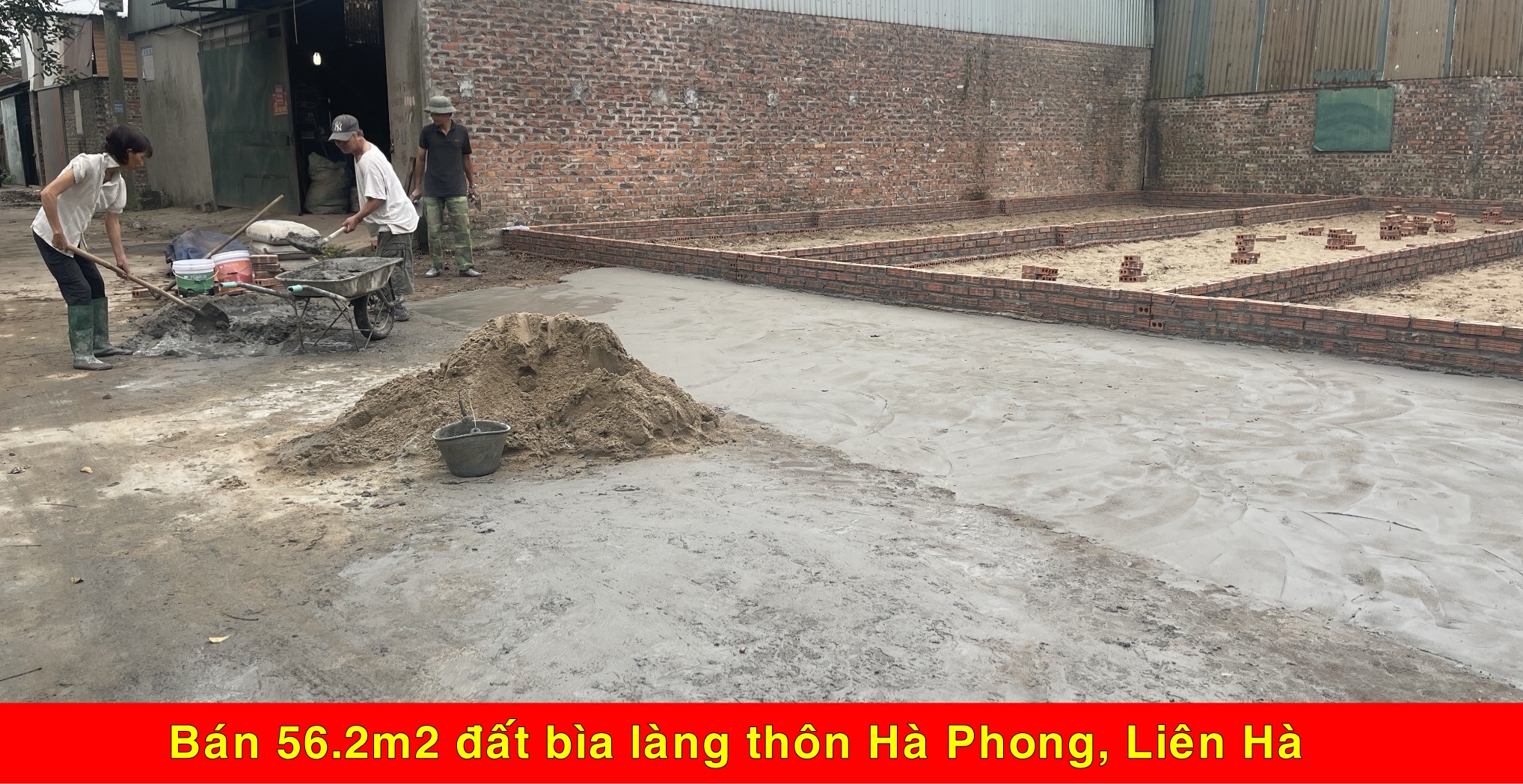 Chính chủ gửi bán 56,2m2 đất bìa làng thôn Hà Phong, Liên Hà - Ảnh chính