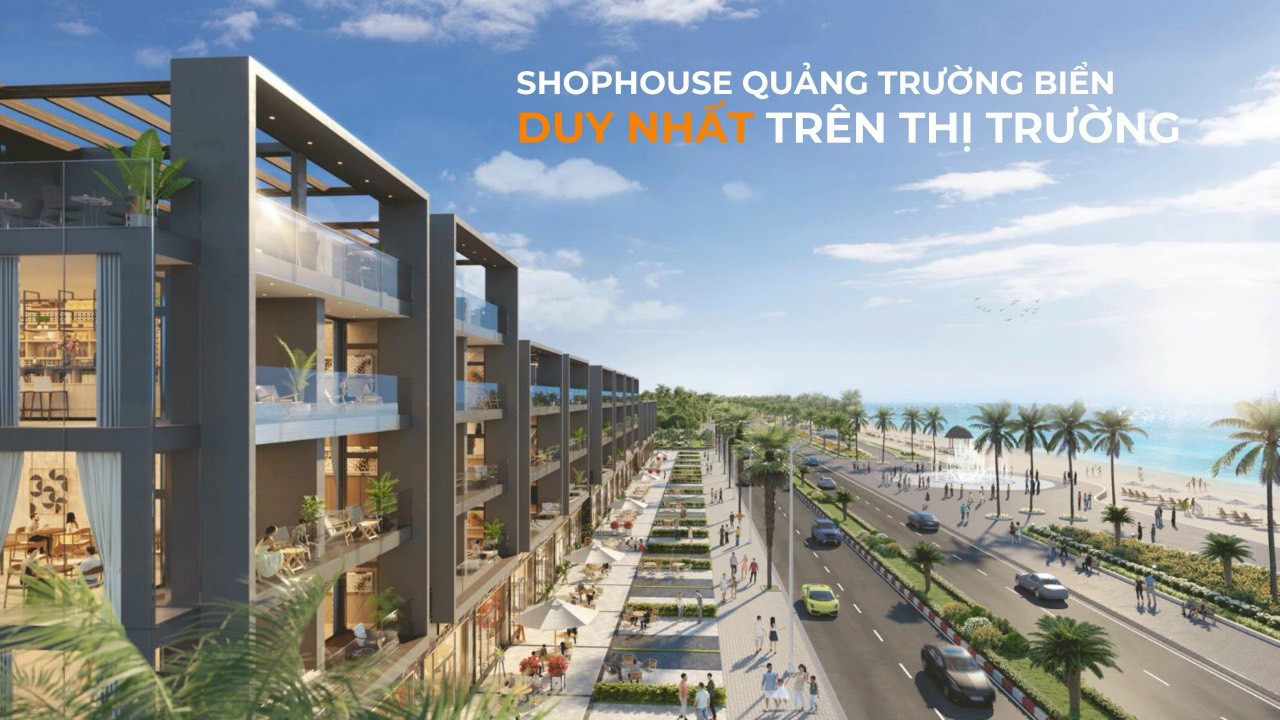 Shophouse 5 tầng, giáp biển ,DT 6x18m,sổ riêng, NHHT 70%,giá trị CK đến 2 tỷ/căn - Ảnh 4
