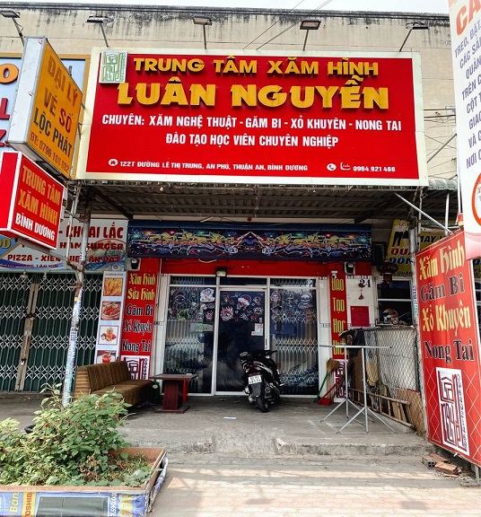 Mình cần sang lại tiệm xăm, lương khách ổn định tại P. An Phú, TP Thuận An. - Ảnh chính