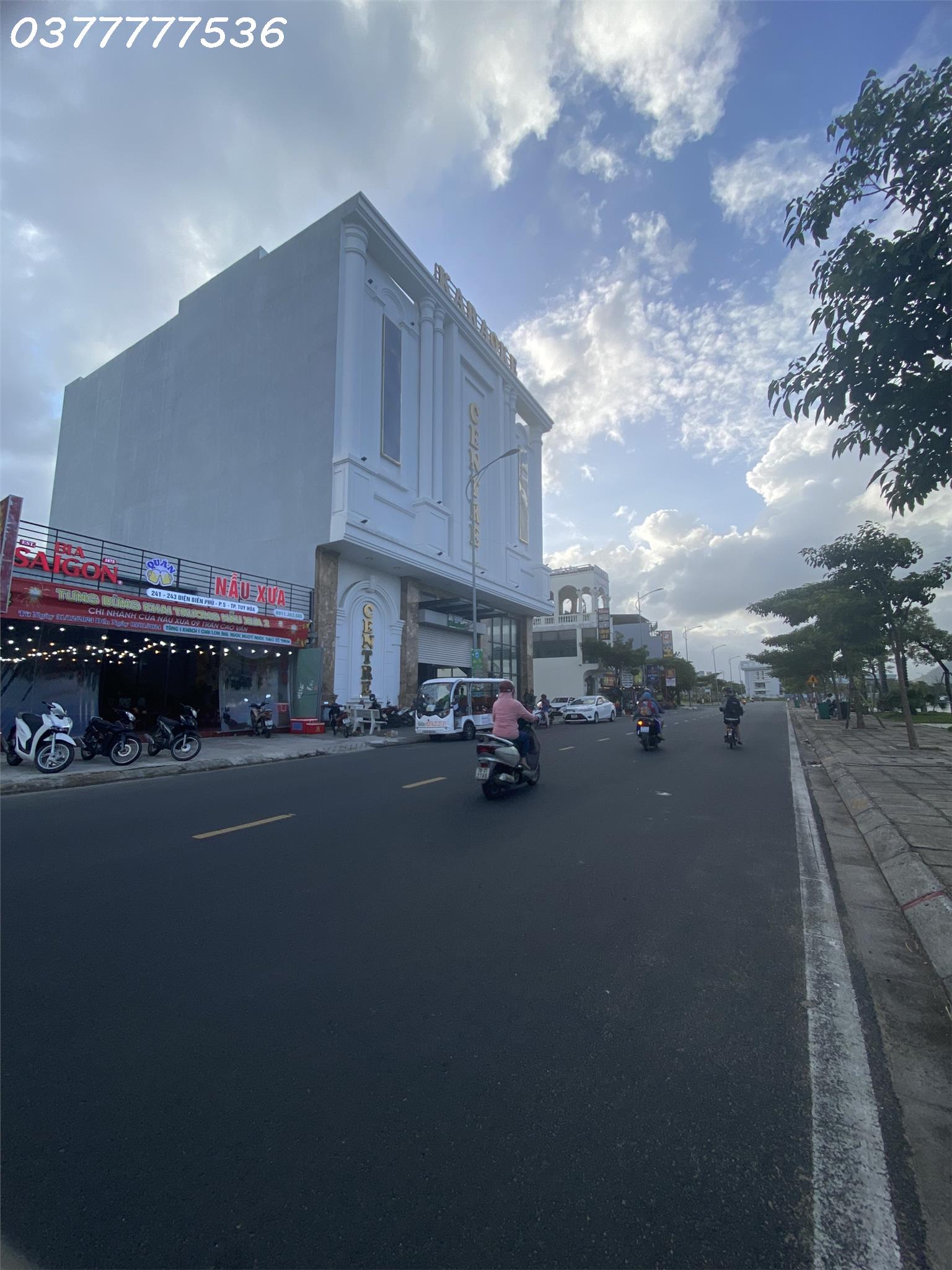 Lô góc mặt tiền Phố Ẩm Thực Điện Biên Phủ, trung tâm TP Tuy Hoà, đối diện hồ điều hòa, giá rẻ - Ảnh 4