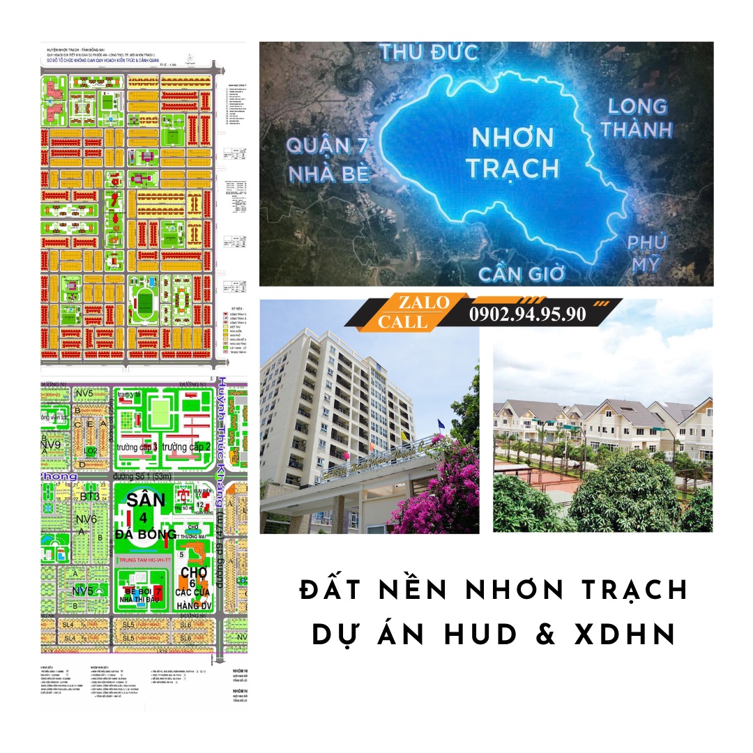 Bán nền đất Nhà Phố  mặt tiền đường Lê Hồng Phong LG53m thuộc dự án Hud Nhơn Trạch - DT 90m2 Full - Ảnh 3