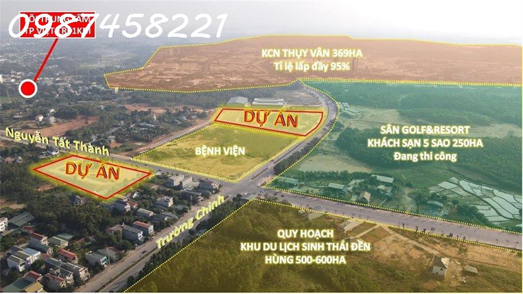 Cần thanh khoản gấp 5 lô đất KĐT Spring City Việt Trì - 90m2 giá đầu tư cực kỳ hấp dẫn - Ảnh 1