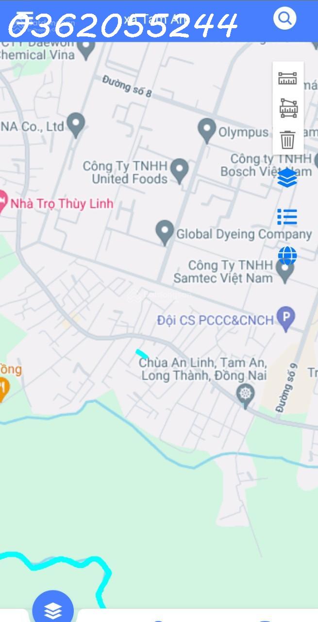 Bán đất thổ cư 2 mặt tiền đường Diên Nghệ, xã Tam An, Long Thành, Đồng Nai - Ảnh chính