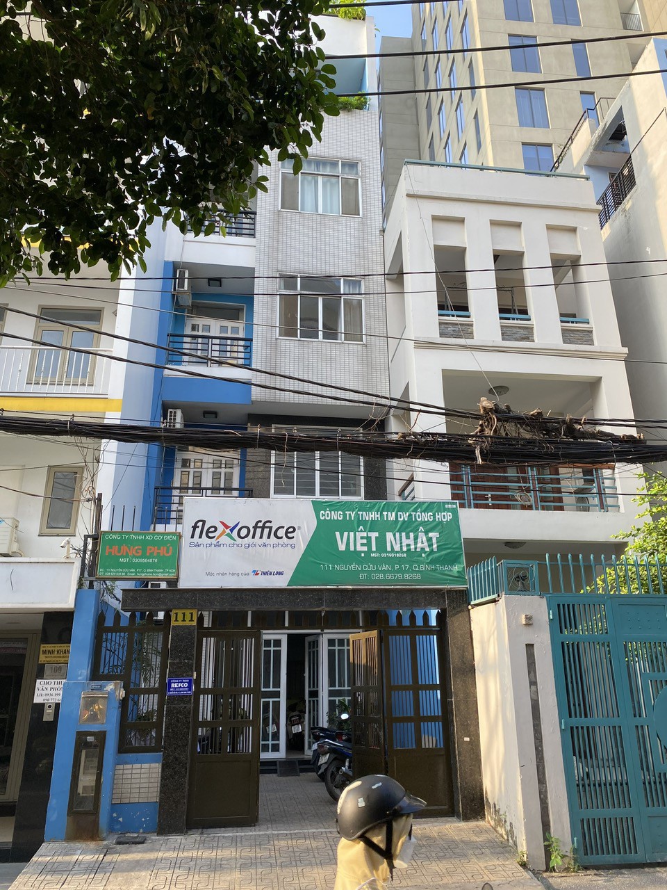 Cho thuê nhà làm văn phòng , số  111 mặt tiền đường Nguyễn Cửu Vân, phường 17,q Bình Thạnh - Ảnh chính