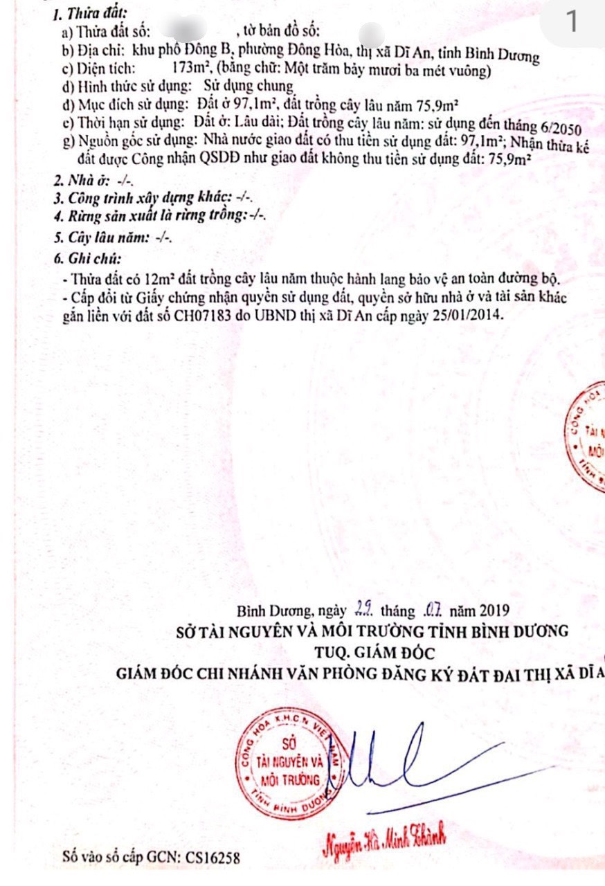 Bán nhà MT Trần Hưng đạo P.Đông Hòa TP.Dĩ An. Giá chỉ 58tr/m2. Lh:0937014879 - Ảnh 3