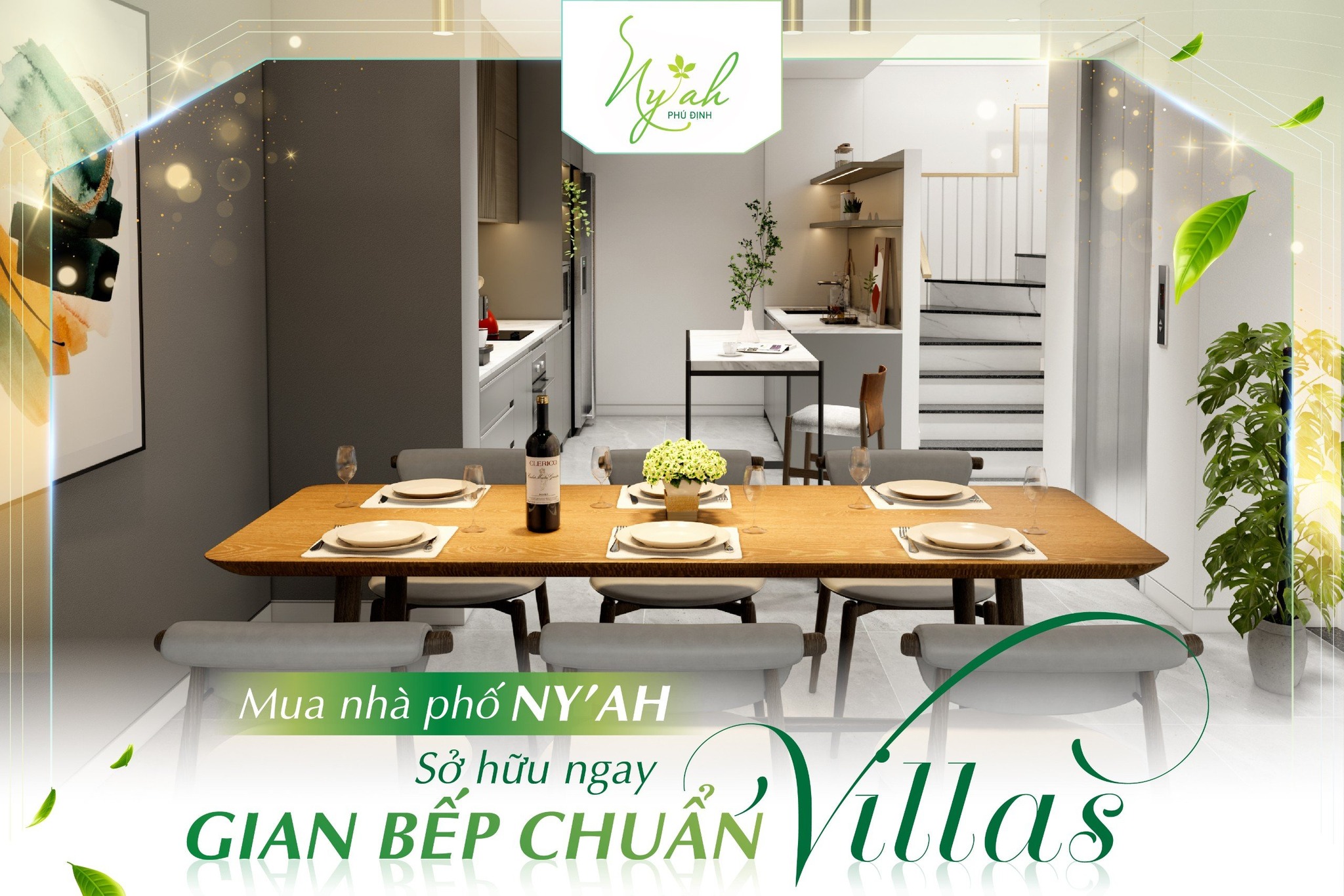 Mua nhà phố NY’AH - sở hữu ngay gian bếp chuẩn Villa - Ảnh 3