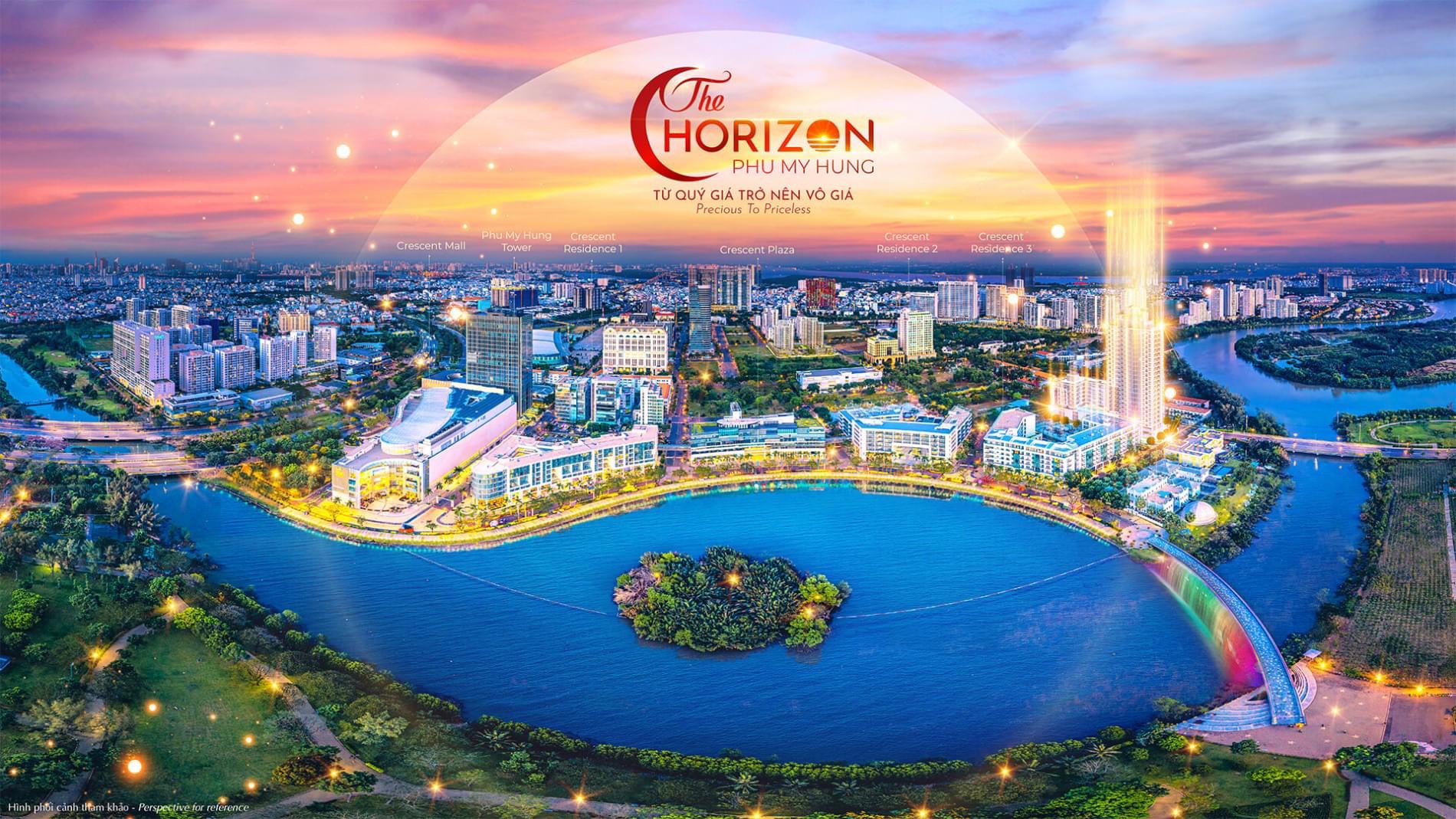 Căn hộ Horizon Hồ Bán Nguyệt Phú Mỹ Hưng - căn hộ 2 view đặc biệt trực tiếp chủ đầu tư Phú Mỹ Hưng - Ảnh 4