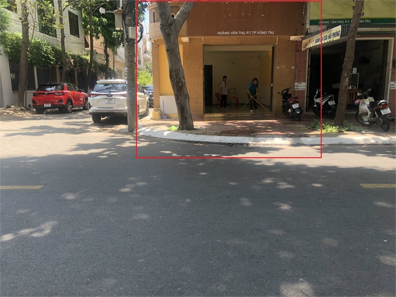 Cho thuê mặt bằng góc 2 mặt tiền đường Hoàng Văn Thụ P7, TPVT - Ảnh 1