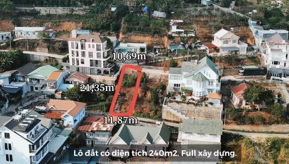Lô đất 2 mặt tiền tại Khe Sanh Phường 10 Đà Lạt 240m2 chỉ 11ty5 - Ảnh chính