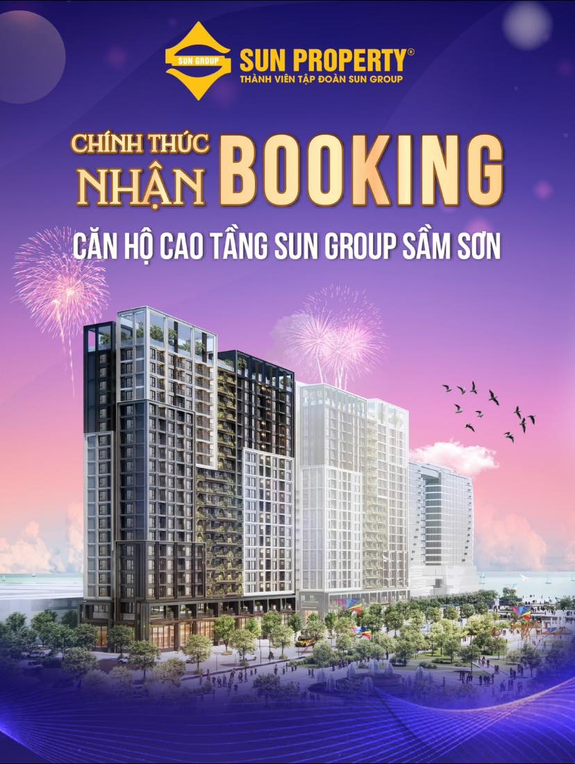 Nhận BOOKING căn hộ cao tầng Sun Group Sầm Sơn - Ảnh chính