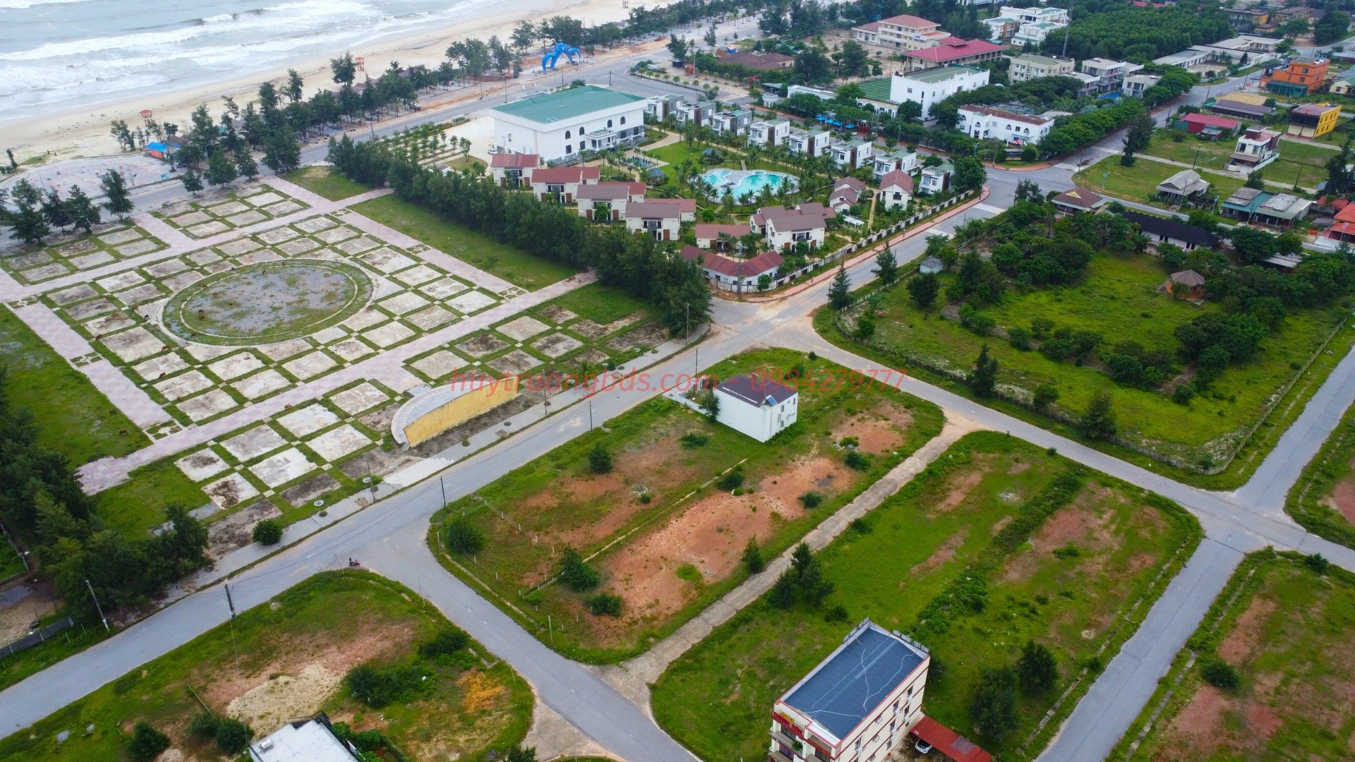 Bán góc 2 mặt tiền đường Nguyễn Hữu Thọ biển Cửa Việt - Quảng Trị - Ảnh chính