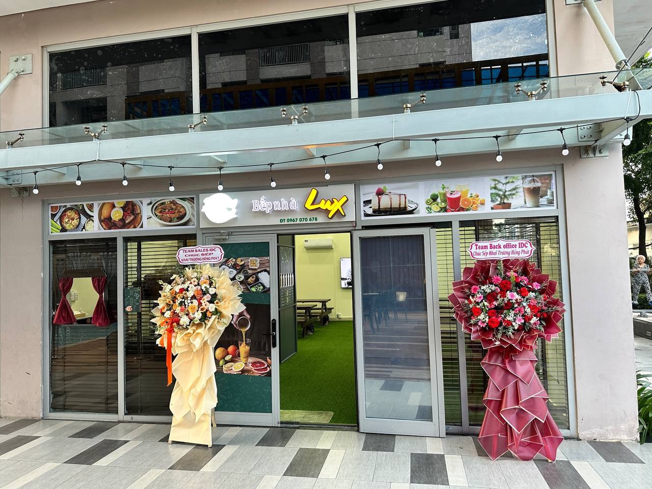 Quận 7 ! SANG RẺ QUÁN CAFE Shop House – Cơm VP Máy Lạnh Khu Lock C chung cư LuxCity, Tel : - Ảnh 1