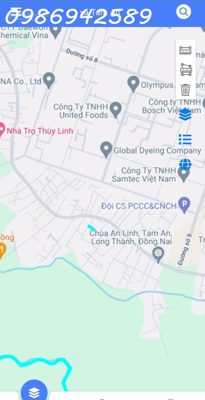 Bán đất thổ cư 2 mặt tiền đường Diên Nghệ, xã Tam An, Long Thành, ĐN - Ảnh 1